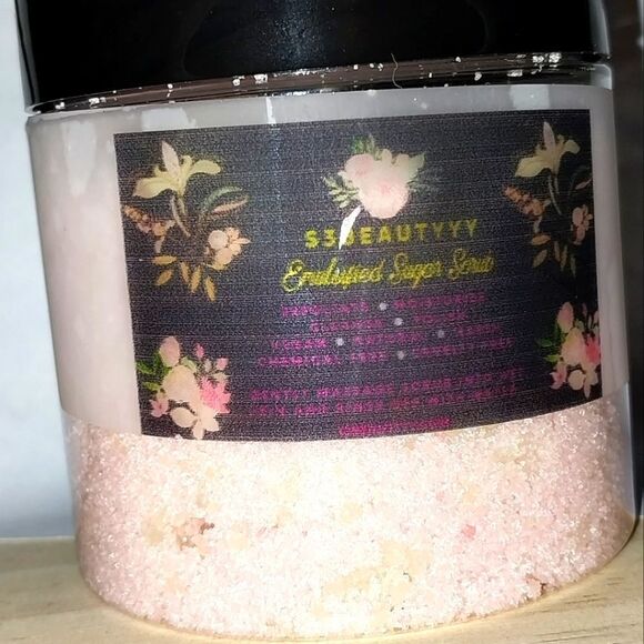 Hand crafted Let That Man Go emulsified sugar scrub 6oz - Picture 4 of 9